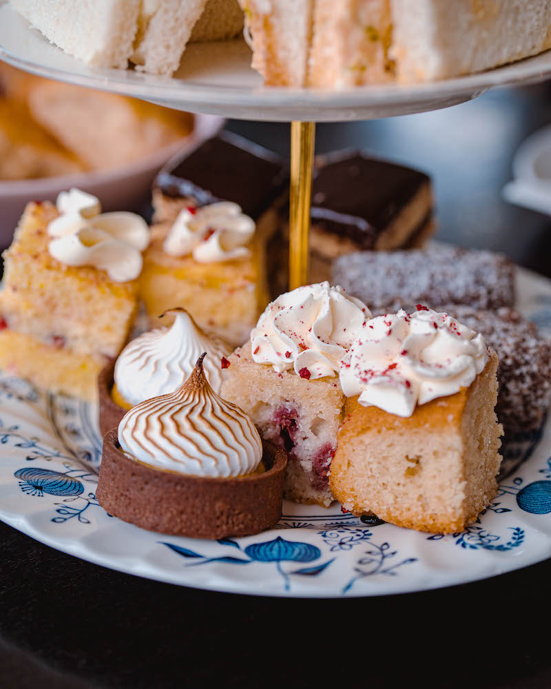 Easter Afternoon Tea at the Lancaster London - Hot Cross Scones and Lamb  Scotch Eggs